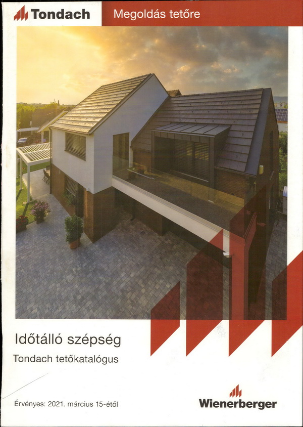 tondach cserép, tetőcserép