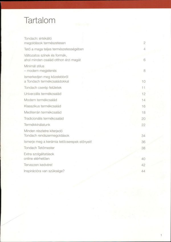 tondach cserép, tetőcserép