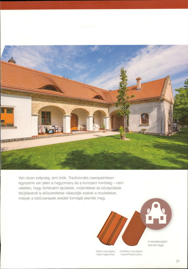 tondach cserép, tetőcserép
