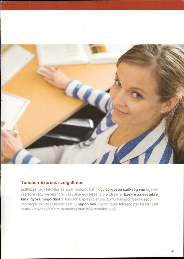 tondach cserép, tetőcserép